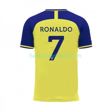 Jalkapallo Pelipaidat/Peliasut Al-Nassr Cristiano Ronaldo 7 Kotipaita 2022-2023 Lyhythihainen